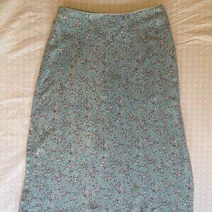 Brandy Melville Pheobe Floral Skirt